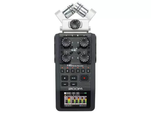 24/96, 6 in/2 Out MS Mic Capable Handheld Recorder